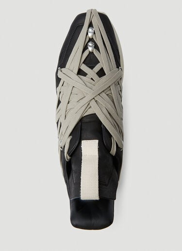 Rick Owens Megalace Runner Sneakers Black ric0151027