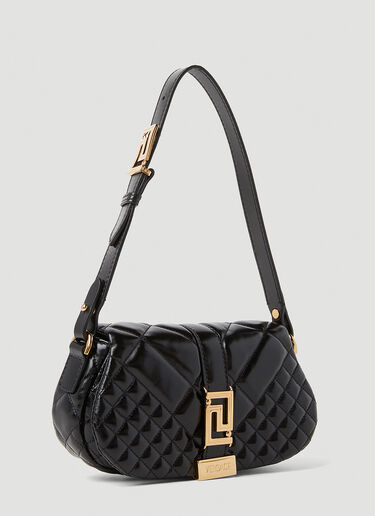 Versace Greca Goddess Mini Shoulder Bag Black vrs0253044
