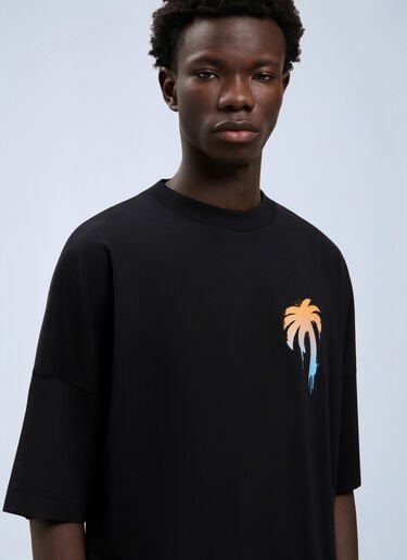 Palm Angels I Love Pa Over T-Shirt Black pma0164101