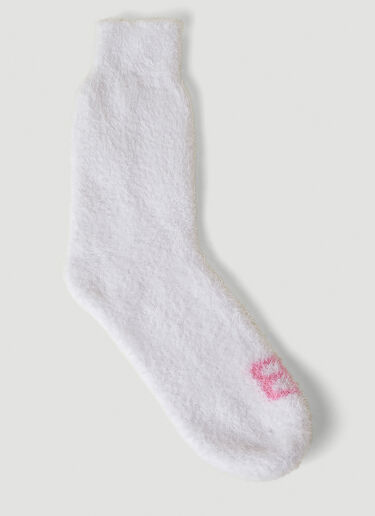 Balenciaga Homewear Socks White bal0251021