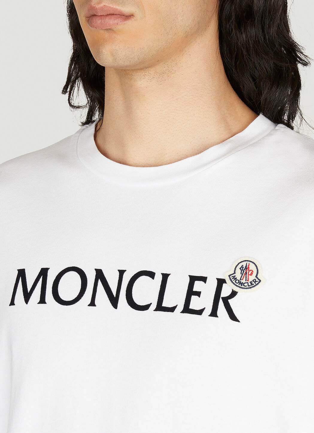 Moncler logo print t shirt top