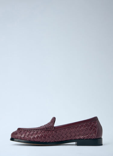 Bottega Veneta Sveglia Loafers Burgundy bov0264036