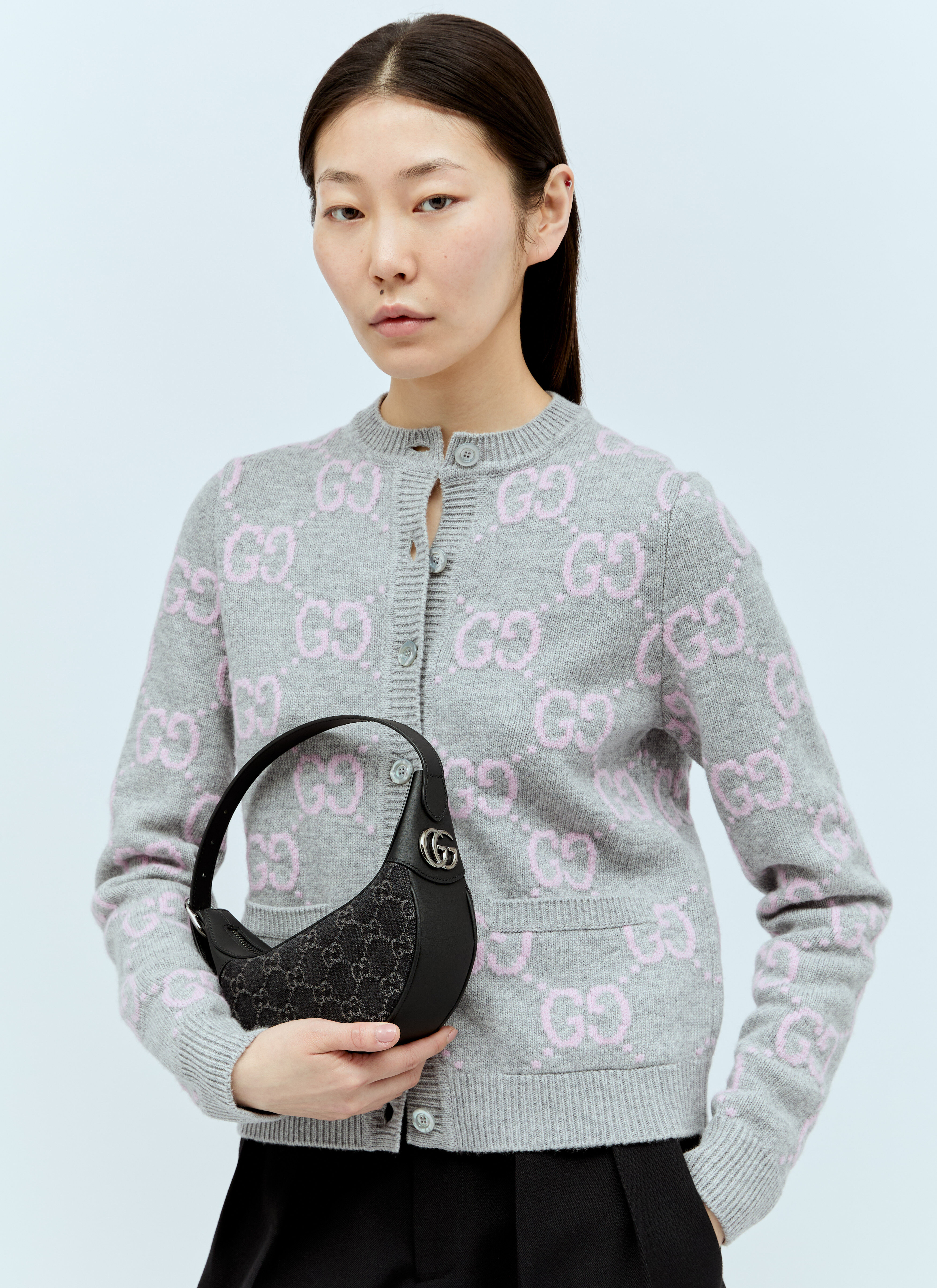 Gucci Ophidia GG Mini Shoulder Bag Pink guc0255055