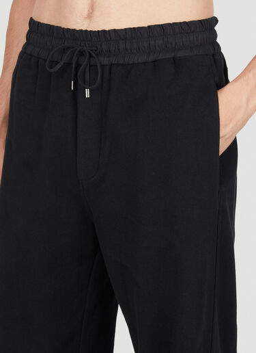 Saint Laurent 腰际抽绳晕运动裤 黑色 sla0154020