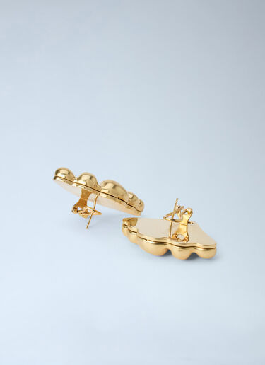 LN-CC® - Chloé: Mirror Earrings - Gold Chloé Mirror Earrings Gold chl0265075