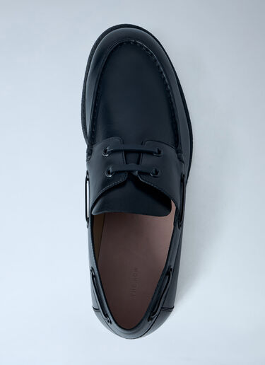The Row Novus Saylor Loafers Black row0163010