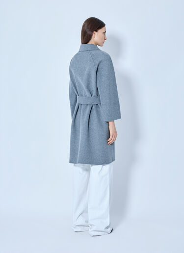 LN-CC® - Max Mara: Belted Wool-Blend Coat - Light Grey Max Mara Belted Wool-Blend Coat Light Grey max0265223