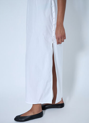 LN-CC® - The Row: Kalmia Maxi Dress - White The Row Kalmia Maxi Dress White row0265014