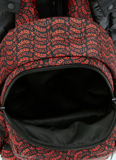 Moncler x adidas Originals Logo Print Backpack Black mad0354014