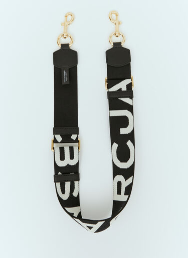 Marc Jacobs Logo Jacquard Strap Black mcj0254011