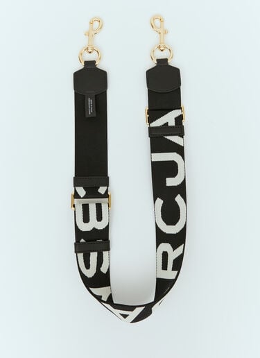 Marc Jacobs 로고 자카드 스트랩 블랙 mcj0254011