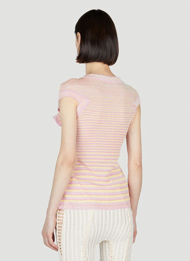 Gradient Multi Sleeve Top Kiko Kostadinov Gradient Multi Sleeve Top Pink kko0252010