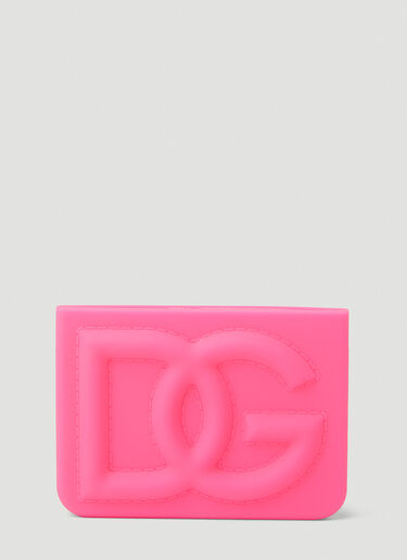 Dolce & Gabbana DG Embossed Cardholder Pink dol0251042