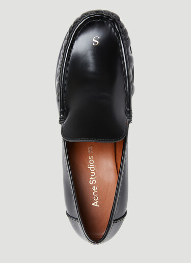 Acne Studios Leather Loafers Black acn0254021
