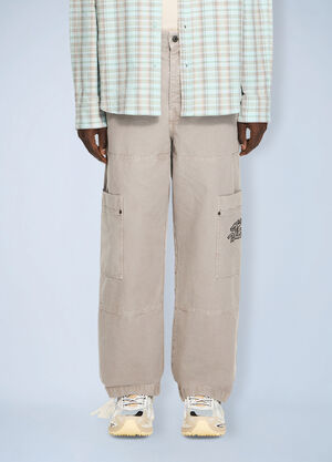 Off-White Script Gd Cot Cargo Pant Red ofw0164189