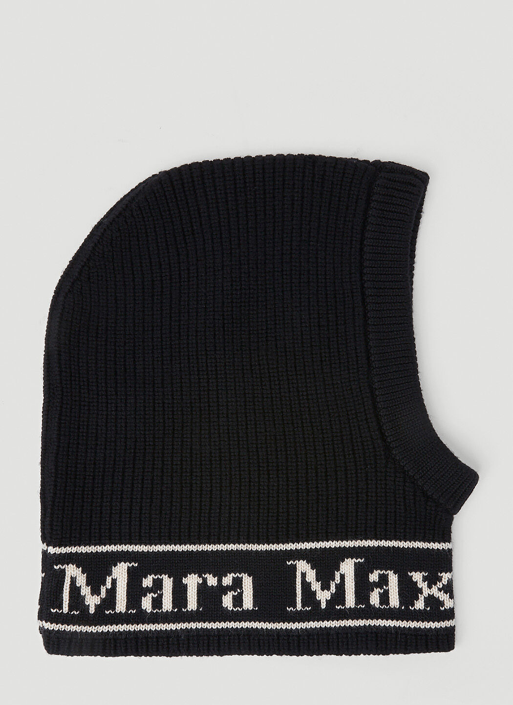 Max Mara Gong Wool Balaclava Brown max0254057
