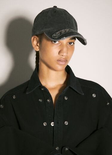 Y/Project Logo Patch Baseball Cap Black ypr0358021