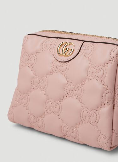 Gucci GG Matelassé Beauty Case Pink guc0251128