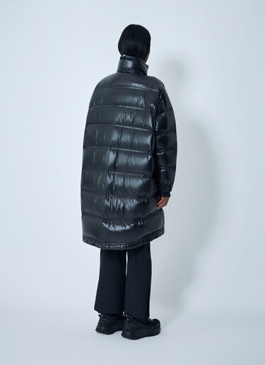 Moncler Grenoble Rochelairs 长款羽绒大衣  黑色 mog0262002