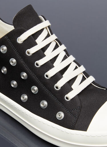 Stud Denim Low Top Sneakers Rick Owens DRKSHDW Stud Denim Low Top Sneakers Black drk0154014