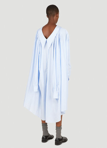 Simone Rocha Four Sleeve Shirt Dress Blue sra0250011