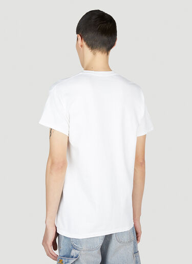 DTF.NYC Madoff Short Sleeve T-Shirt White dtf0152009