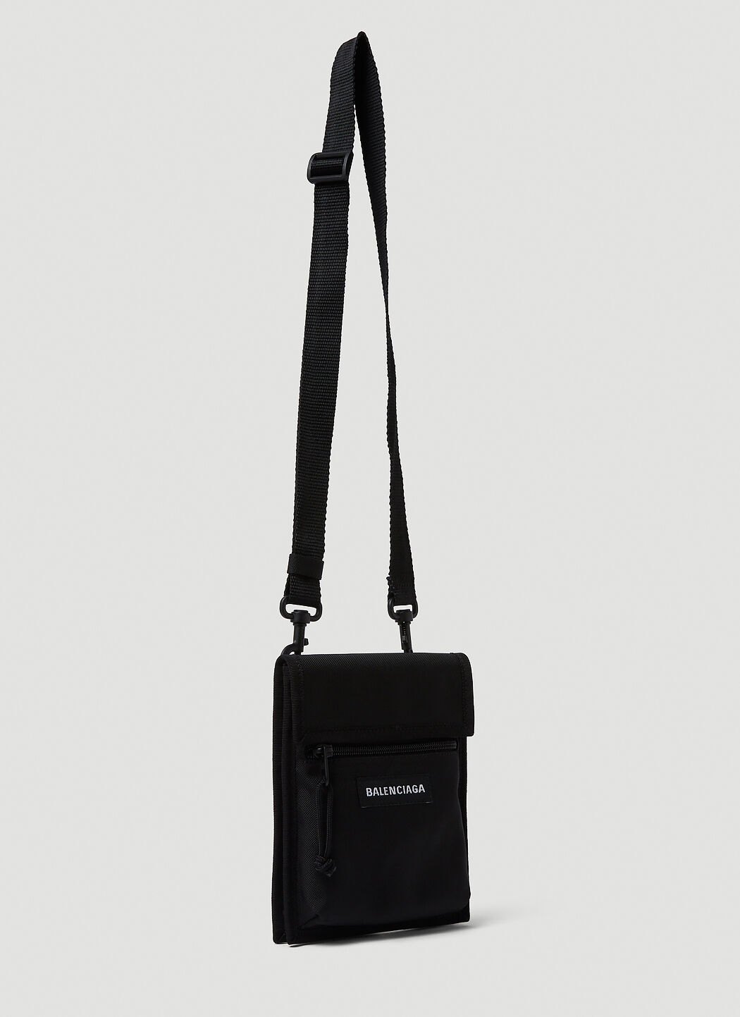 Balenciaga Explorer Pouch Crossbody Bag in Black LN CC