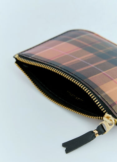 Comme des Garçons Wallet Lenticular Tartan Pouch Multicolour cdw0355003