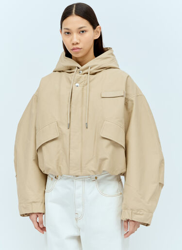 Jacquemus La Parka Courte Caraco 夹克  米色 jac0256001