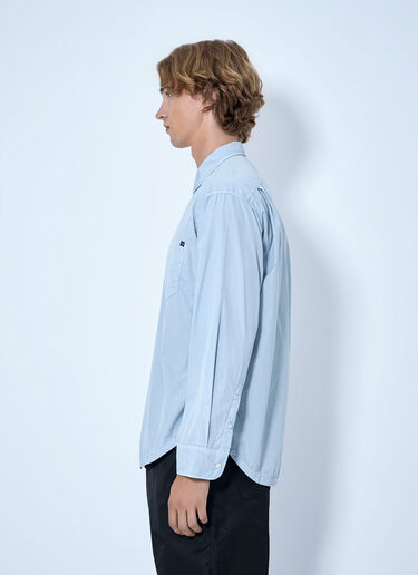 Prada Cotton Poplin Shirt Light Blue pra0165008