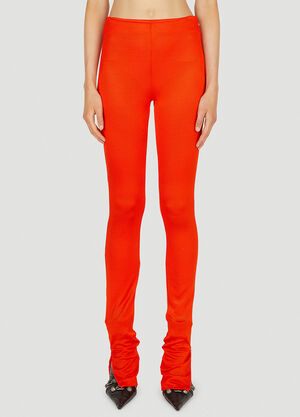 Balenciaga Split Cuff Leggings Black bal0257017