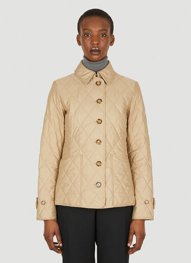 Burberry Fernleigh 绗缝夹克 米色 bur0248015