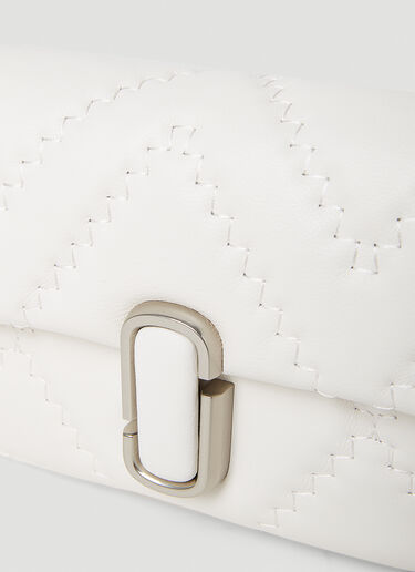 Marc Jacobs Quilted J Marc Mini Shoulder Bag White mcj0252025
