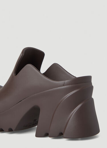 Bottega Veneta Flash Puddle Platform Clog Shoes Brown bov0245112