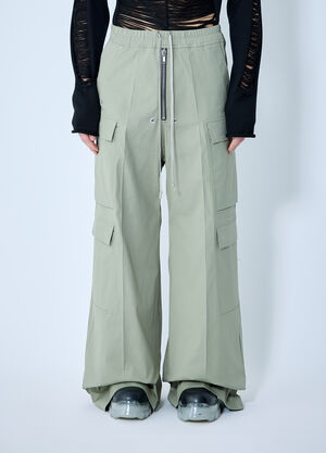 Rick Owens Cotton Cargo Pants Black ric0160001