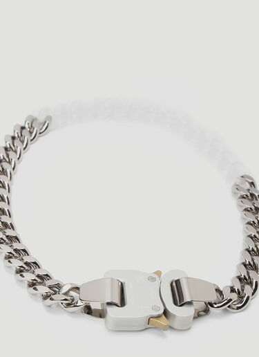 1017 ALYX 9SM Contrast Chain Necklace Silver aly0244011