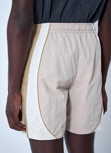 ACMH Elasticated Waistband Sports Shorts Beige acm0164002