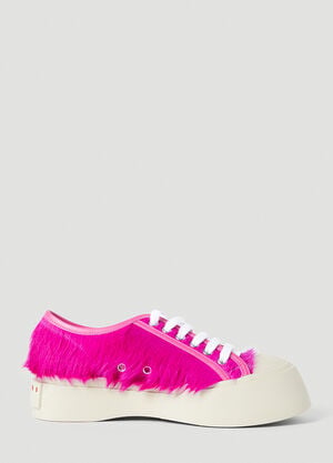 Marni Pablo Hairy Sneakers Pink mni0253047
