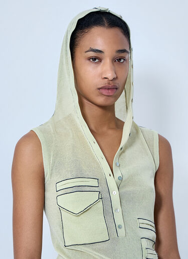 Kiko Kostadinov Kreiner Knit Rollneck Green kko0264009