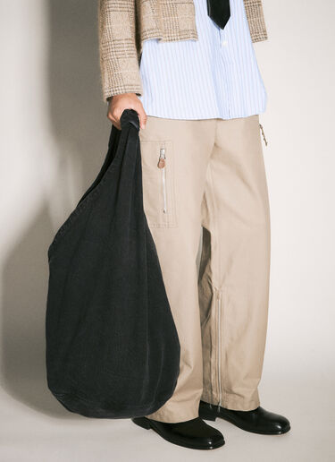 Our Legacy Drip Tote Bag Black our0358009