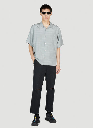 UNDERCOVER Checked Shirt Grey und0152013