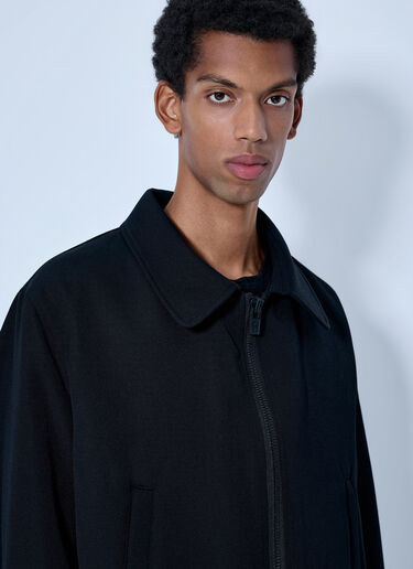 LN-CC® - Yohji Yamamoto: Flight Jacket - Black Yohji Yamamoto Flight Jacket Black yoy0165003