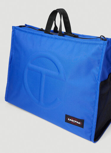 Eastpak x Telfar 쇼퍼 컨버터블 라지 토트백 블루 est0351004