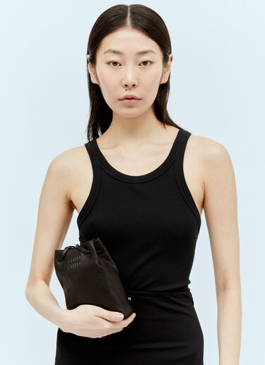 Miu Miu Nappa Leather Mini Bag Black miu0256050