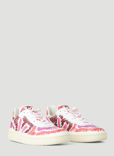 Marni x Veja Low Top Scribble Sneakers Purple mnv0248002