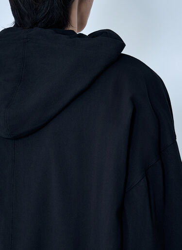 Rick Owens DRKSHDW Tommy Hustler Hoodie Black drk0164025