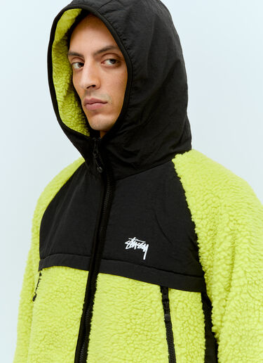 Stüssy 셰르파 패널 마감 재킷  그린 sts0156006