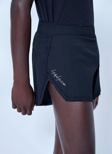 LN-CC® - Y-3: Running Shorts - Black Y-3 Running Shorts Black yyy0165020