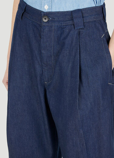 Levi's Pleated Wide Leg Jeans Blue lvs0348002