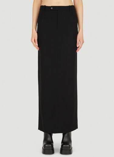 Saint Laurent Tailored Skirt Black sla0249060
